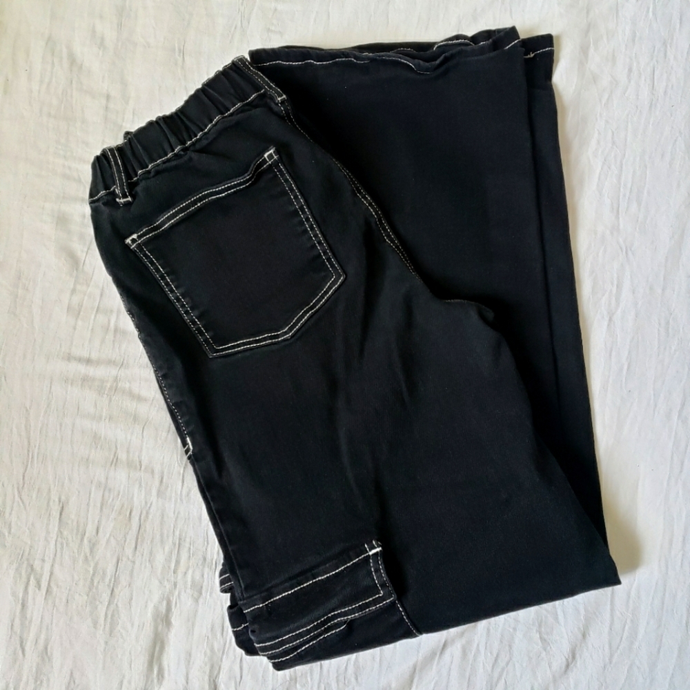 Forever 21 / Black & White Painter Pants